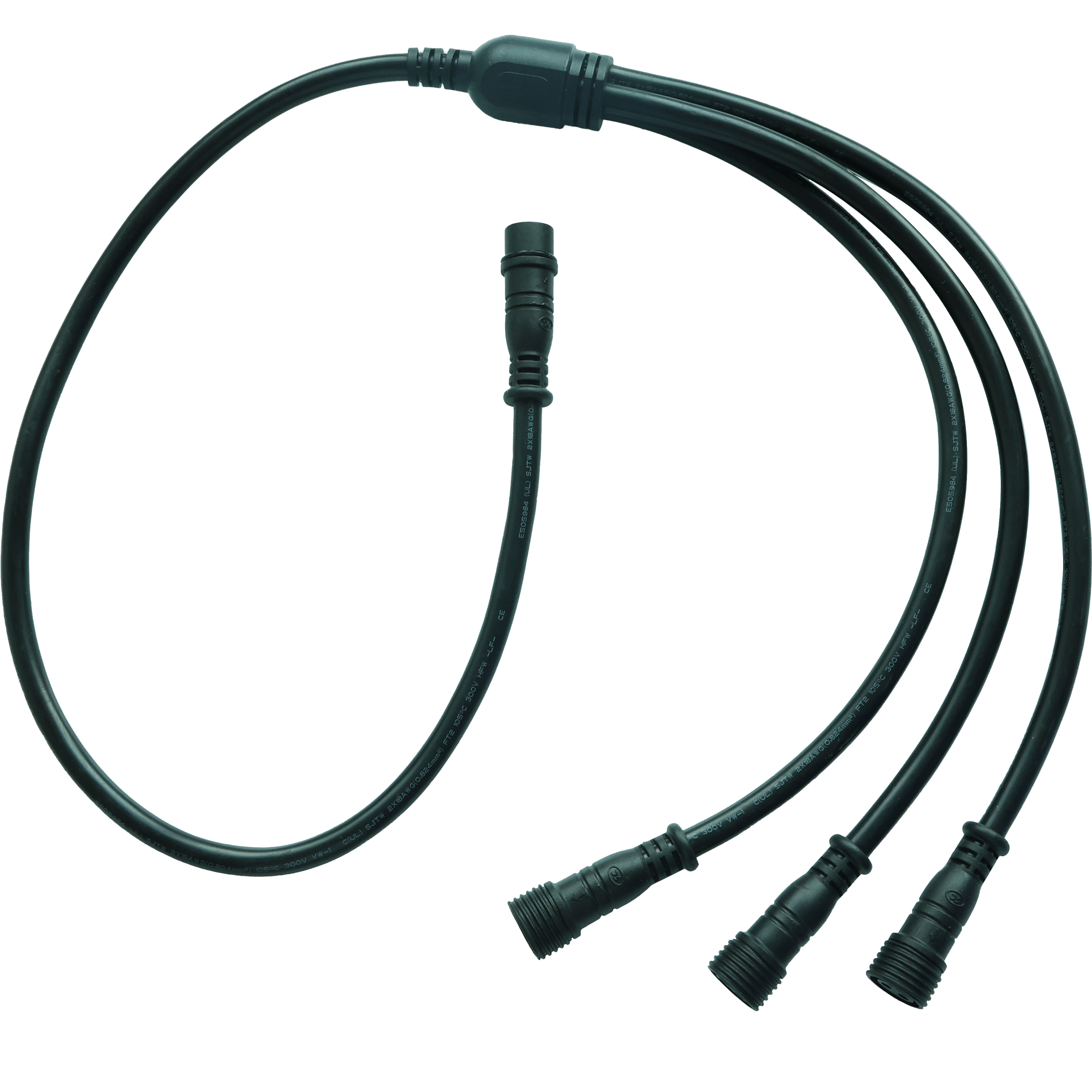 Waterproof plug 1 to 4 cable