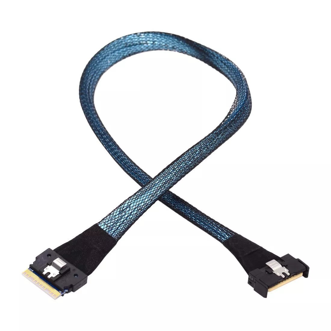 SlimSAS SFF 8654 8i to MCIO SFF TA 1016 8i PCIe 4-Server Cable